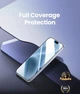 Защитное стекло пара UGREEN SP1146 для iPhone 17 Pro, закаленное 9H+ защита от падений, царапин, отпечатков пальцев, полное покрытие Transparent (95524) - изображение 13