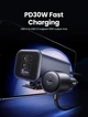 Автомобильное зарядное устройство 150W UGREEN EC706 быстрая зарядка GAN и удлинитель на 4 USB-устройства, для iPhone 17, 16, 15, iPad и ноутбуков 3C1A Grey (35027) - изображение 10