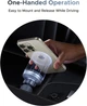 Автодержатель с беспроводной зарядкой UGREEN W758 Magnetic Wireless Car Charger 25W QI2.2 Starlight Blue (55967) - изображение 7