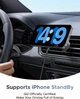Автодержатель с беспроводной зарядкой UGREEN W758 Magnetic Wireless Car Charger 25W QI2.2 Starlight Blue (55967) - изображение 6