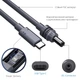 Кабель DC connector / USB Type-C 100W (20V/5A) PD длиною в 1м для спутниковой системы Starlink Mini от повербанка/зарядной станции / Старлинк Мини - изображение 2