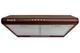 Витяжка плоска BORGIO GIO (PL) 50 Brown (50 см, 380 м3/год, коричнева) - изображение 2