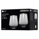Набір склянок низьких Ardesto AR2643GR 2 шт Сірий (00109598) - изображение 4
