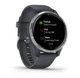 Смарт-годинник GARMIN Venu Silver Stainless Steel Bezel w. Granite Blue and Silicone B. (010-02173-01/03) - зображення 3