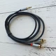 Аудіо кабель Hoco UPA10 Double Lotus AUX 3.5mm to 2RCA 1.5м Чорний - зображення 5