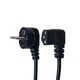 Кабель питания C13 1.8m 90° corner black Armorstandart (ARM73124) - изображение 1