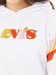 Детское теплое худи для девочки Levi`s 68730301 110-116 см Белое (1159818014) - изображение 4