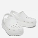 Подростковые кроксы для девочки Crocs Classic Cutie Clog K 207708-100 38-39 (J6) White (1914489698100) - изображение 2