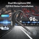 Бездротова Bluetooth 5.2 гарнітура New Bee M51X Pro з подвійним мікрофоном і шумопоглинанням Блютуз гарнітура для колл центру, водіїв, бізнесу, телефону Сумісний з iOS та Android До 60 годин роботи - изображение 3