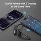 Бездротова Bluetooth 5.2 гарнітура New Bee M51X Pro з подвійним мікрофоном і шумопоглинанням Блютуз гарнітура для колл центру, водіїв, бізнесу, телефону Сумісний з iOS та Android До 60 годин роботи - изображение 4
