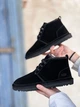 Жіночі уггі Ньюмел Чоботи Чорні Замша Замш UGG Neumel Black Sude (38, чорний) - изображение 15