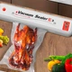 Вакууматор для продуктів вакуумний пакувальник Monty професійний хороший апарат вакуумного пакування для дому кухні будь-яких пакетів заморозки продуктів вакууматори - зображення 13