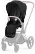 Tekstylny zestaw do wózków Cybex Priam 4.0 Seat Pack Sepia Black Platinum 523000733 (4063846415335) - obraz 1