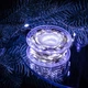 Гирлянда роса на пульте 50 метров 500 led Белая белый провод капли росы гирлянда 8 режимов роса на елку - изображение 3