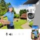 IP камера відеоспостереження на сонячній батареї XPRO модель 1080P з нічним баченням (234573519_1640) - изображение 3