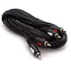 Audio - Video Инсертный Кабель Cabletech Eco-line 2RCA - 2RCA Cable 5м Black - изображение 1