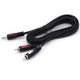 Audio Кабель Cabletech Eco-line jack 3.5 - 2RCA Cable 3м Black - изображение 1