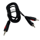 Audio Кабель Cabletech Eco-line jack 3.5 - 2RCA Cable 1м Black - изображение 5