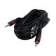 Audio Кабель Cabletech Eco-line jack 3.5 - 2RCA Cable 5м Black - изображение 1