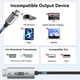 Кабель BENFEI HDMI to USB Type-C, 4K@60Hz, 2K@120Hz, 1.8м серый - изображение 6