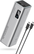 Powerbank Cuktech CUKP200XGLGR 20000 mAh 100W Grey (6973886190773) - obraz 1