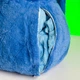 Мягкая игрушка Стич 2 в 1 40см с пледом в середине, с уточкой детская игрушка (синий) - изображение 4