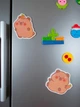 Папір клейкий для нотаток Centrum 812744 Capybara 80х80 мм 30 аркушів х 4 шт (2000998494520) - зображення 3
