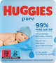 Chusteczki nawilżane dla niemowląt Huggies Pure 4 x 168 szt (5029053550091/4) - obraz 2