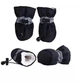 Мешочки для собак Black с мехом Size 4 - изображение 1