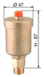 Розповітрювач автоматичний 3/8" (з клапаном 3/8") Danfoss Socla - зображення 3