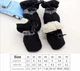 Мешочки для собак Black с мехом Size 4 - изображение 8