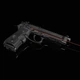 Лазерный целеуказатель Crimson Trace LG-402M на рукоять для BERETTA 92/96/M9. Цвет - Красный - изображение 3