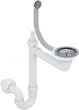 Кухонная мойка гранит VANKOR Easy EMR 01.45 Beige + сифон одинарный VANKOR Стандарт - изображение 6