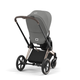 Текстильний комплект для візків Cybex Priam 4.0 Seat Pack Mirage Grey Platinum 523000743 (4063846415410) - зображення 7