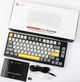 Klawiatura bezprzewodowa Ajazz AK820 Pro Flying Fish switch USB/Bluetooth Czarny/Szary (AK820PRO-FF-BGY) - obraz 6