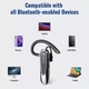 Беспроводная Bluetooth гарнитура New Bee B45 с активным шумоподавлением, встроенным микрофоном и кнопками управления - изображение 6
