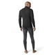 Термофутболка с длинным рукавом мужская Smartwool Men's Classic Thermal Merino Base Layer 1/4 Zip Boxed, Black, XL - изображение 3