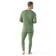 Термофутболка с длинным рукавом мужская Smartwool Men's Classic All-Season Merino Baselayer Longs Sleeve Boxed, Fern Green, XXL - изображение 3