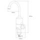 Проточный водонагреватель AQUATICA NZ 3.0кВт 0.4-5бар для кухн (m515972) - изображение 2