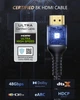 Кабель Stouchi HDMI 2.1 [Certified Ultra High Speed HDMI] 48Gbps 8K@60Hz, 4K@120Hz 1.8м grey (ST-HTH2) - зображення 2