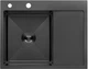 Кухонная мойка KRONER KRP Schwarze 6350LHM PVD - изображение 1