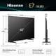 Телевизор Hisense 43E7Q (m482126) - изображение 2