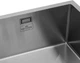 Кухонная мойка KRONER (KRP) Gebürstet-4843HM D3.0-1.0T215 + сушка для посуды - изображение 5