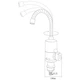 Проточный водонагреватель AQUATICA NZ 3.0кВт 0.4-5бар для кухн (m486003) - изображение 2