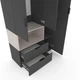 Шафа Metkas Home A002L 1000x420x2300 ЛДСП Антрацит - Кашемир - изображение 4