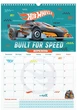 Настінний перекидний календар-планер Kite Hot Wheels А3 на&nbsp;2026 рік (HW26-440) - зображення 4