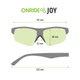 Очки ONRIDE Joy с линзами дымчатые (17%) кат. 3 черный - изображение 2