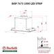 Мощная кухонная вытяжка Perfelli BISP 7673 WH 1000 LED Strip, белая сенсорная, встраиваемая в шкаф, 75 см - изображение 10