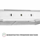Белая кухонная вытяжка Perfelli RINCI 6CWX BIANCO управление жестами плоская под навесной шкаф 60 см - изображение 1