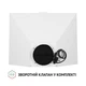 Кухонна витяжка Perfelli K 6402 WH 850 LED, біла купольна декоративна настінна витяжка на кухню, 60 см - зображення 4